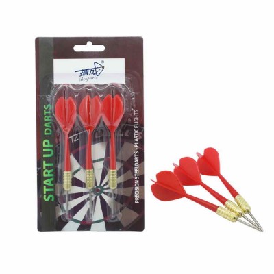 factory price cheap 3pcs steel tip brass dart set