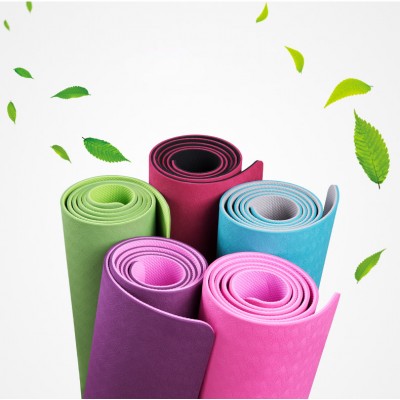 TPE Yoga Mat For Yoga lovers, foldable yoga mat