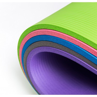 Eco friendly Non-slip Yoga Mat Custom size TPE Yoga Mat with carrying strap and bag